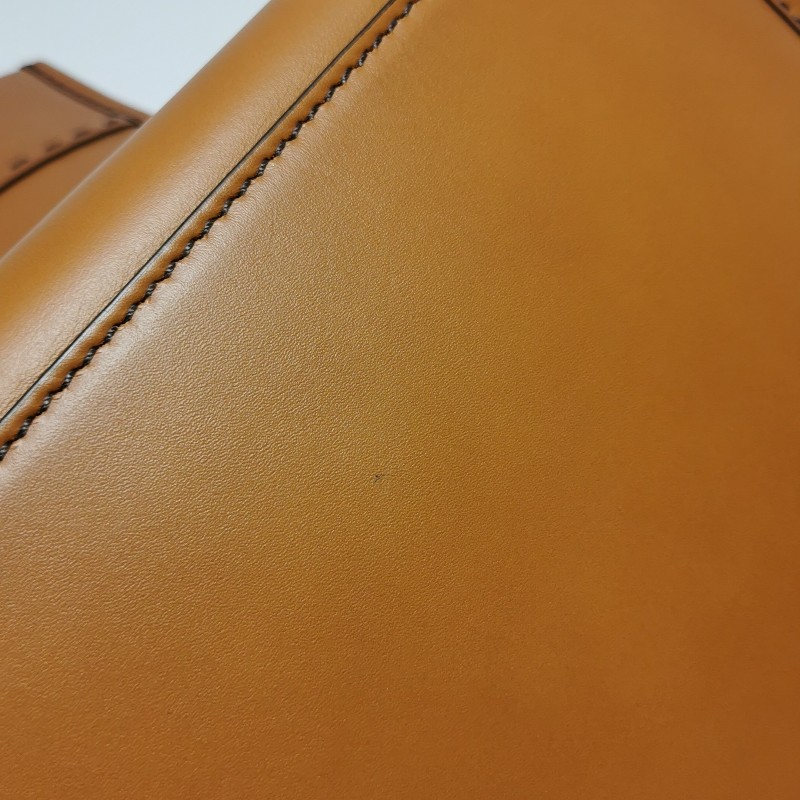 Fendi Sunshine大號牛皮純色字母Logo手提包-15