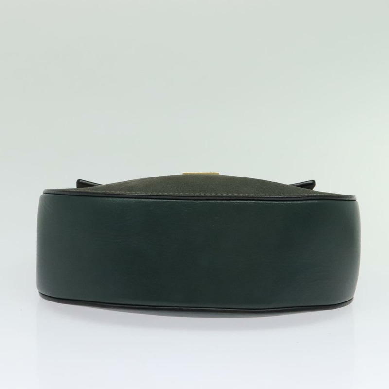 【日本直送】Chloe 鏈條 Drew 單肩包 皮革 卡其色 金色 正品 BA5346-4