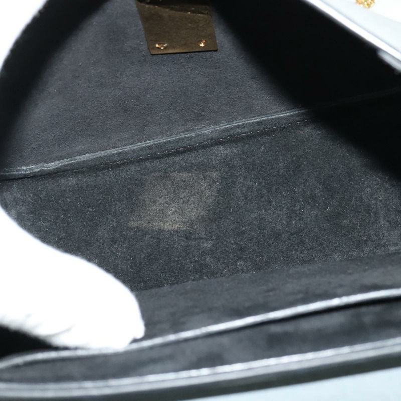 【日本直送】Chloe 鏈條 Drew 單肩包 皮革 卡其色 金色 正品 BA5346-9