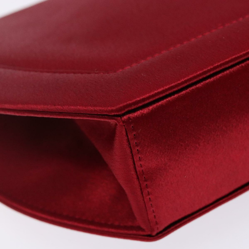 【日本直送】SAINT LAURENT 緞面紅色金色肩包 正品 BA5345-15