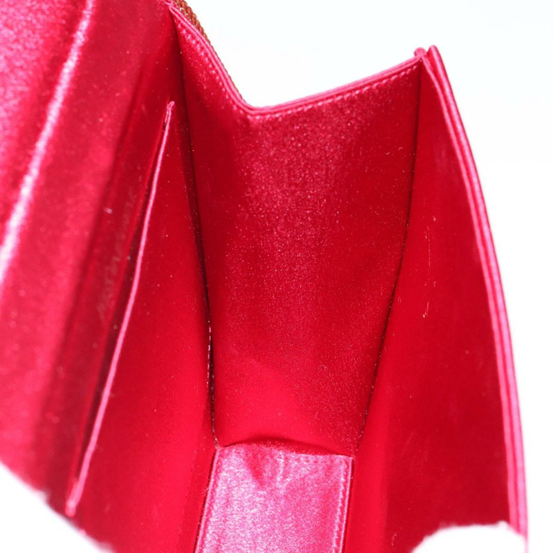 【日本直送】SAINT LAURENT 緞面紅色金色肩包 正品 BA5345-16