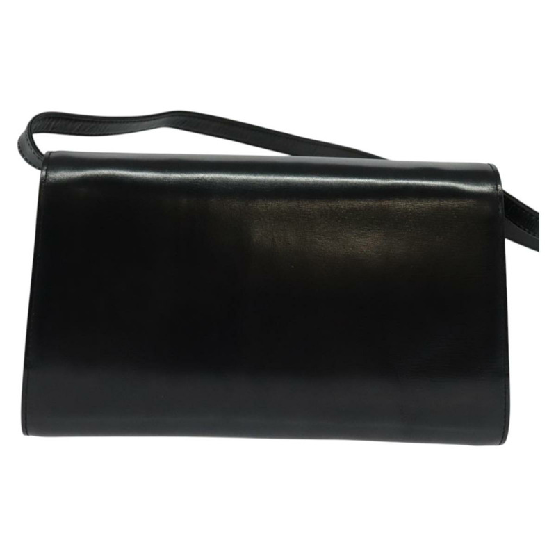 【日本直送】GUCCI 黑色金色皮革單肩包，正品編號 140948-1