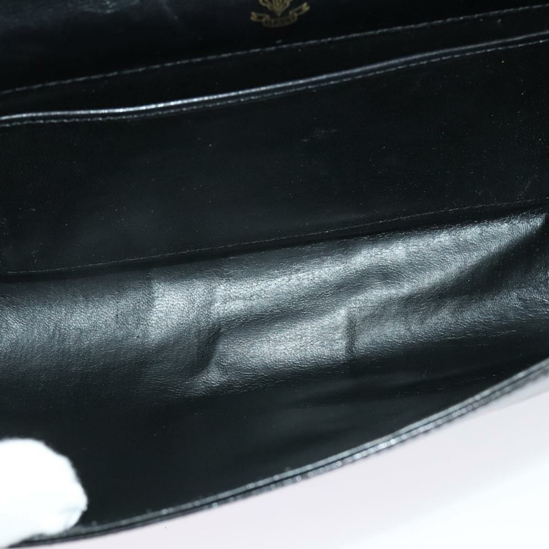 【日本直送】GUCCI 黑色金色皮革單肩包，正品編號 140948-10