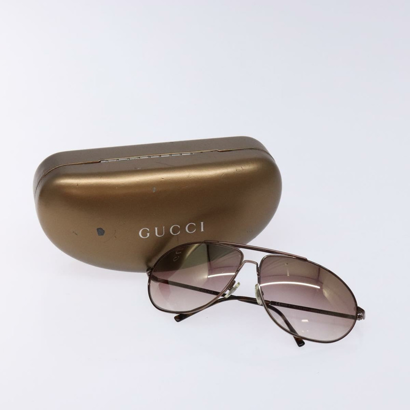 【日本直送】GUCCI 金屬棕色太陽眼鏡 正品 BA5375-11
