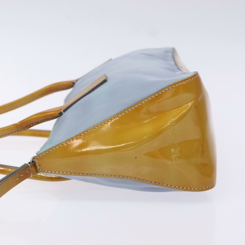 【日本直送】PRADA 尼龍肩包 淺藍色 銀色 正品 BA5240-3