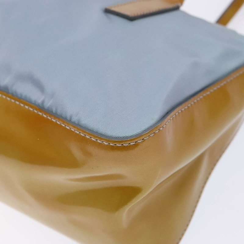 【日本直送】PRADA 尼龍肩包 淺藍色 銀色 正品 BA5240-7