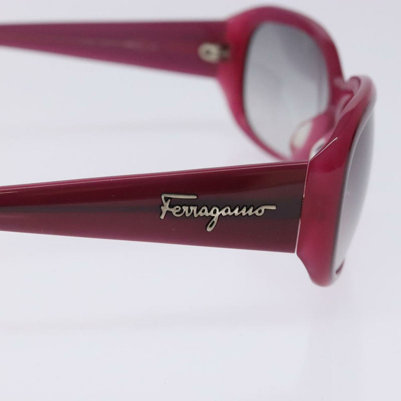 【日本直送】Salvatore Ferragamo 紫色塑膠太陽眼鏡 正品 BA5377-7