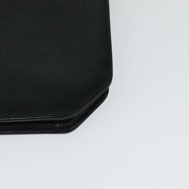 【日本直送】Christian Dior 鏈條肩背包 皮革 黑色 金色 正品 BA5226-15