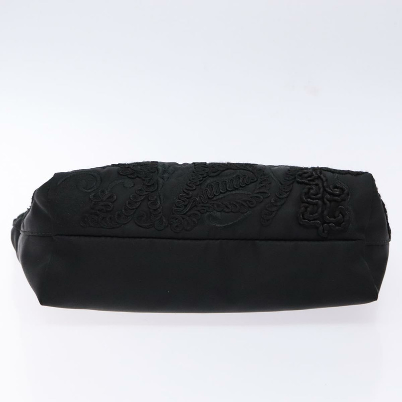 【日本直送】Salvatore Ferragamo Gancini 托特包 尼龍 黑色 金色 正品 BA5259-4