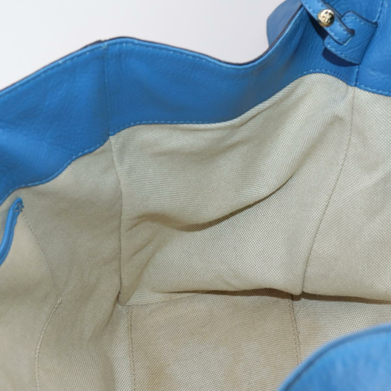 【日本直送】MCM 手提包 皮革 藍色 銀色 正品 BA5267-17