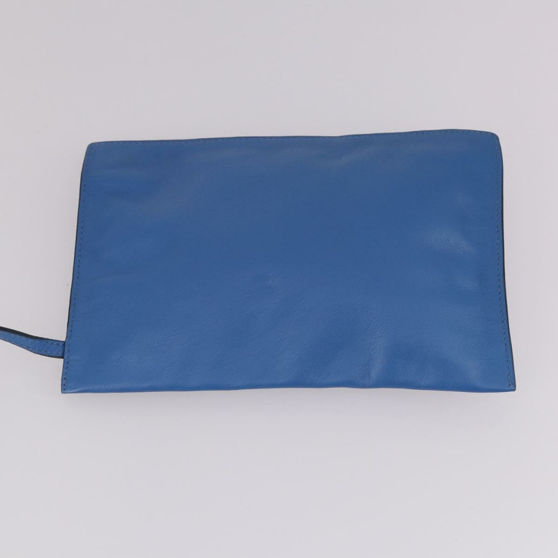 【日本直送】MCM 手提包 皮革 藍色 銀色 正品 BA5267-21