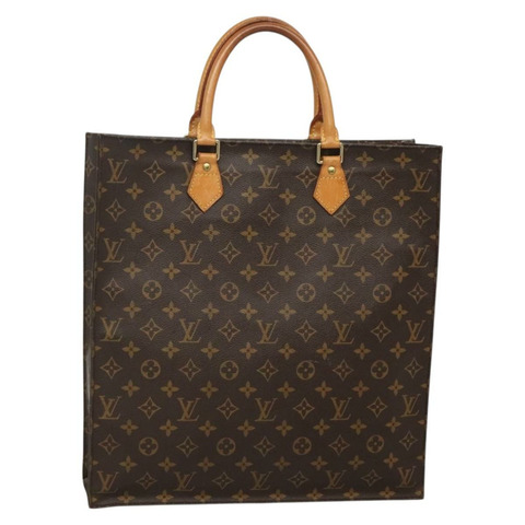路易威登 Monogram Sac Plat 手提包 M51140 LV 正品 BA5321