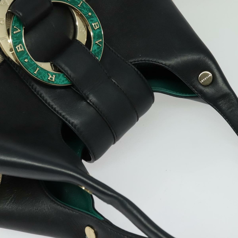 【日本直送】寶格麗 Chandra 肩背包 皮革 米色 金色 正品 BA5303-5