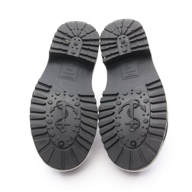 湯姆布朗 (THOM BROWNE) 橡膠黑色女靴，36碼，二手-3