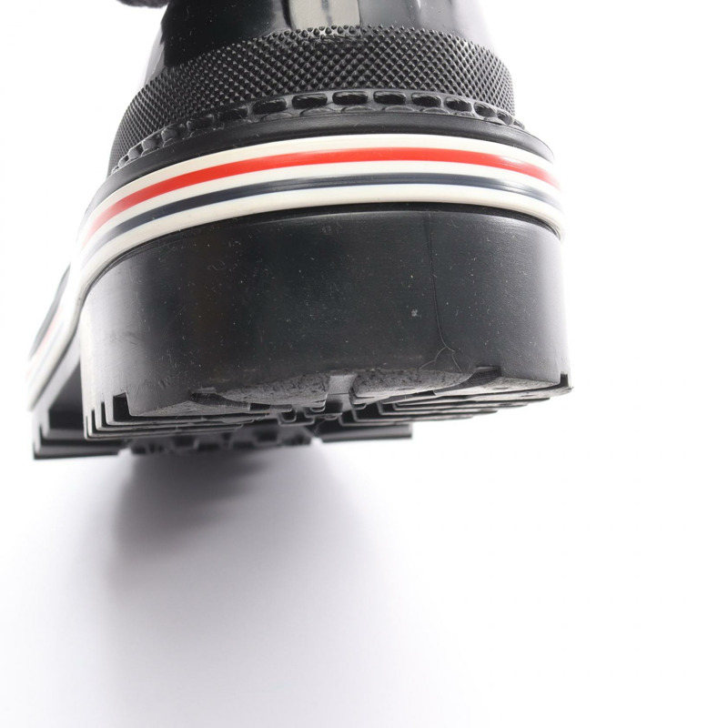 湯姆布朗 (THOM BROWNE) 橡膠黑色女靴，36碼，二手-7