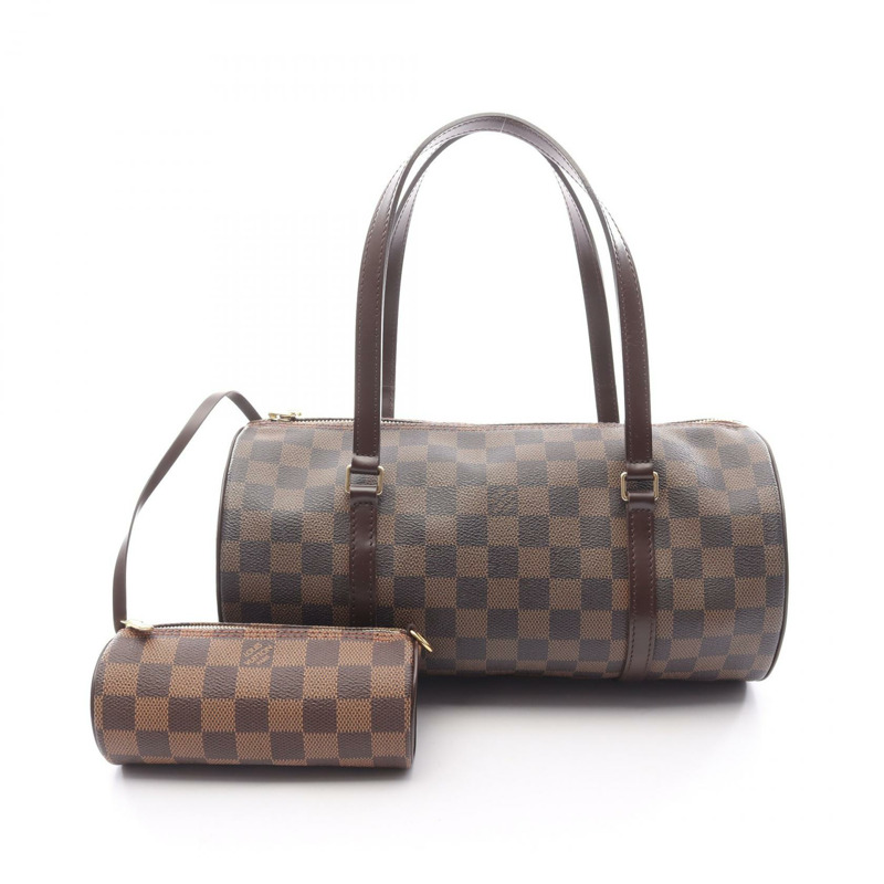 路易威登 Papillon 30 單肩手提包 N51303 Damier Ebene 帆布 二手 LV-0