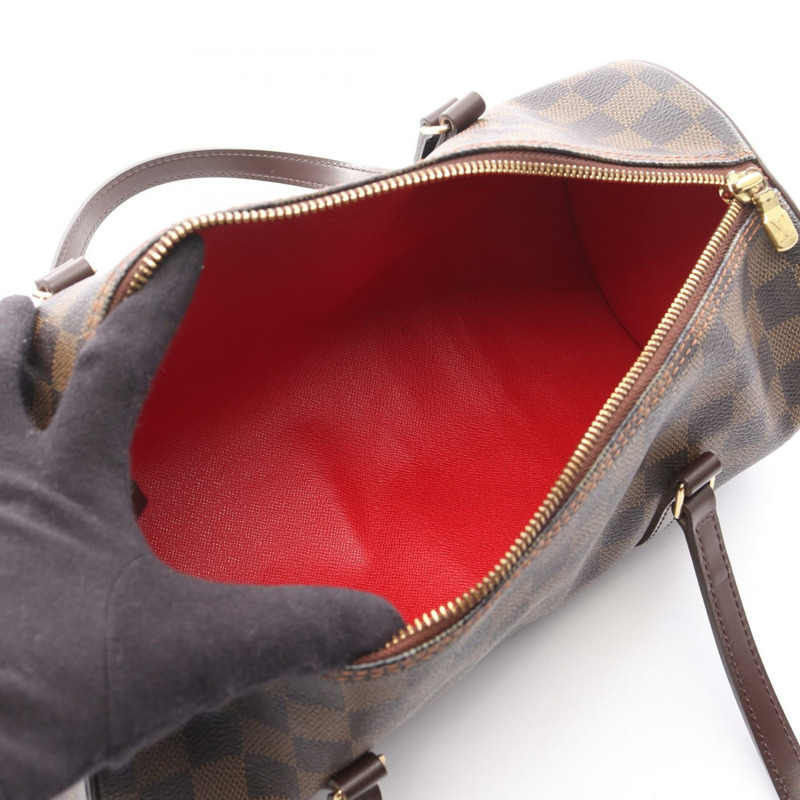 路易威登 Papillon 30 單肩手提包 N51303 Damier Ebene 帆布 二手 LV-2