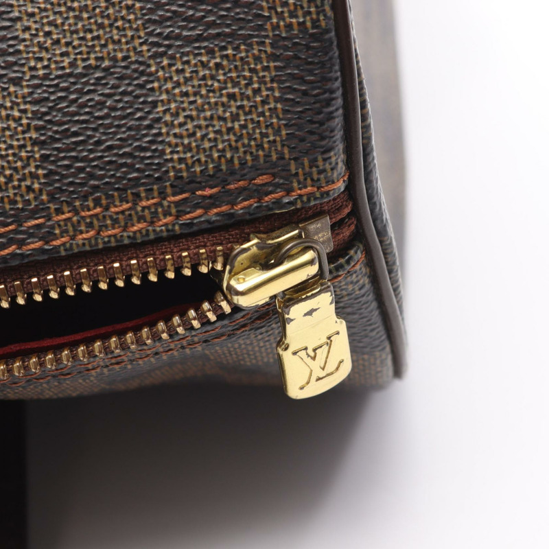 路易威登 Papillon 30 單肩手提包 N51303 Damier Ebene 帆布 二手 LV-6