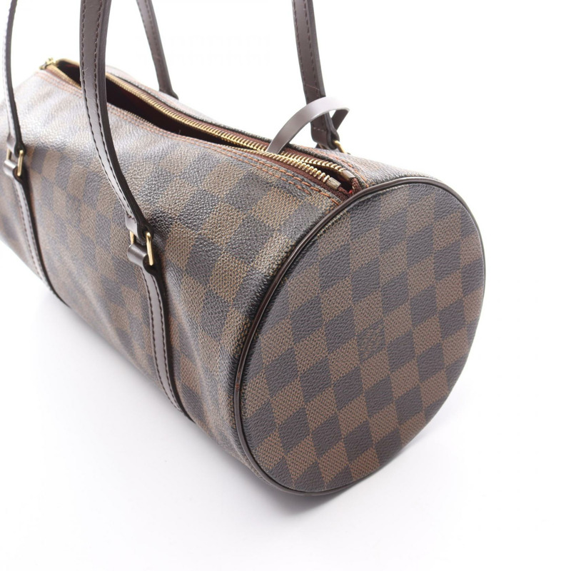 路易威登 Papillon 30 單肩手提包 N51303 Damier Ebene 帆布 二手 LV-9