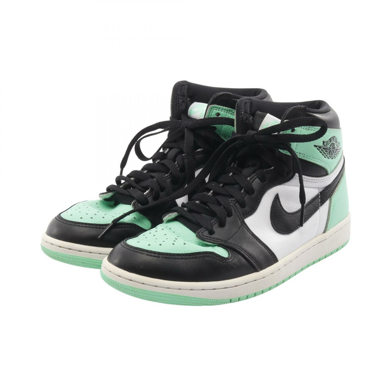 Nike Air Jordan 1 Retro High OG 運動鞋 DZ5485 皮革 綠色 黑色 #42.5 二手-0