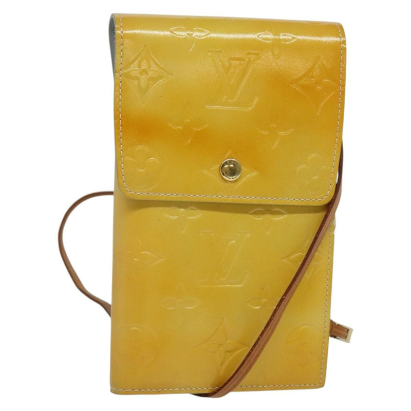 【日本直送】路易威登 Monogram Vernis Walker 灰色錢包 M91031 LV Auth 141125-0