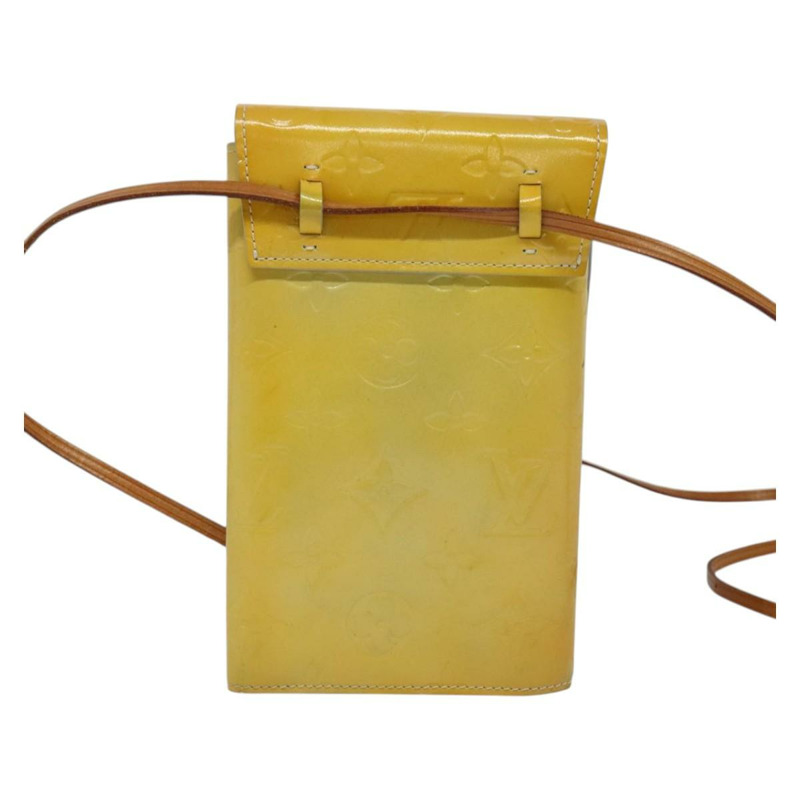 【日本直送】路易威登 Monogram Vernis Walker 灰色錢包 M91031 LV Auth 141125-1