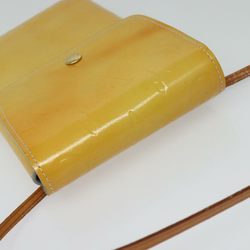 【日本直送】路易威登 Monogram Vernis Walker 灰色錢包 M91031 LV Auth 141125-5