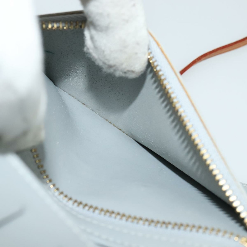 【日本直送】路易威登 Monogram Vernis Walker 灰色錢包 M91031 LV Auth 141125-10