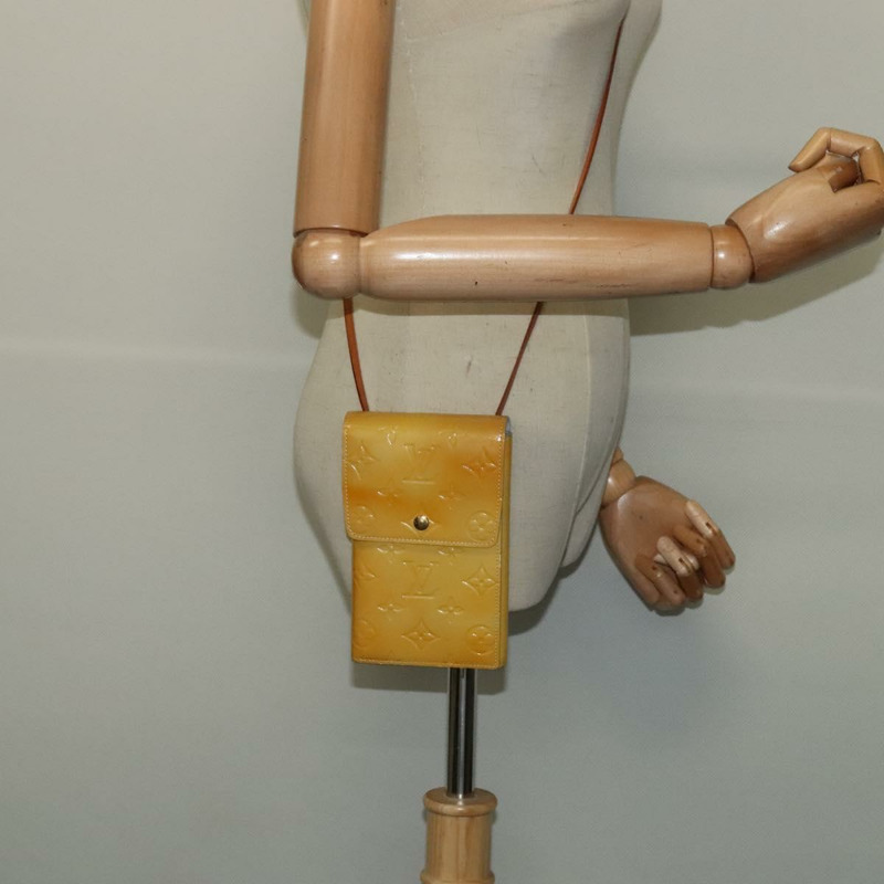 【日本直送】路易威登 Monogram Vernis Walker 灰色錢包 M91031 LV Auth 141125-22