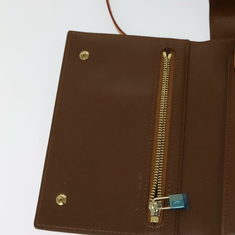 【日本直送】路易威登 Monogram Vernis Walker 錢包 青銅色 M91154 LV Auth 141128-17