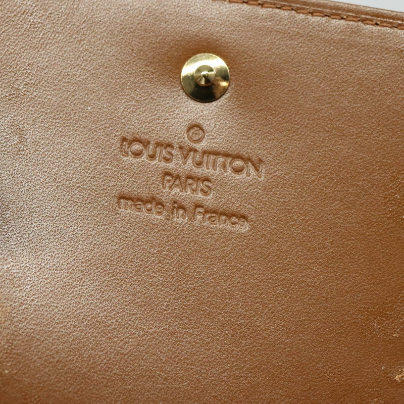 【日本直送】路易威登 Monogram Vernis Walker 錢包 青銅色 M91154 LV Auth 141128-20