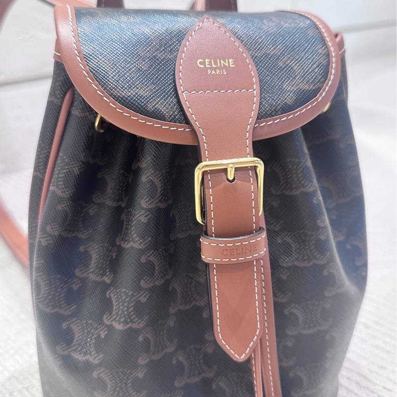 【全🆕】 Celine 小牛皮 Folco Mini 迷你小背包Backpack-1