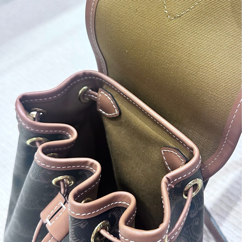 【全🆕】 Celine 小牛皮 Folco Mini 迷你小背包Backpack-7