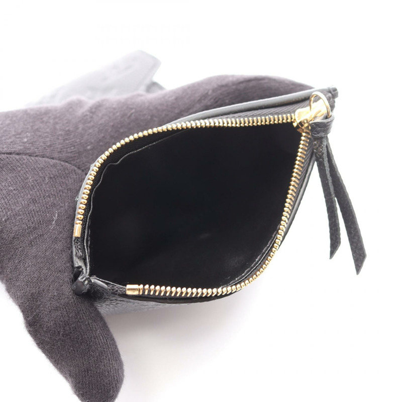 路易威登 Portefeuille Victorine 三折皮夾皮夾 M64060 皮革 黑色-3