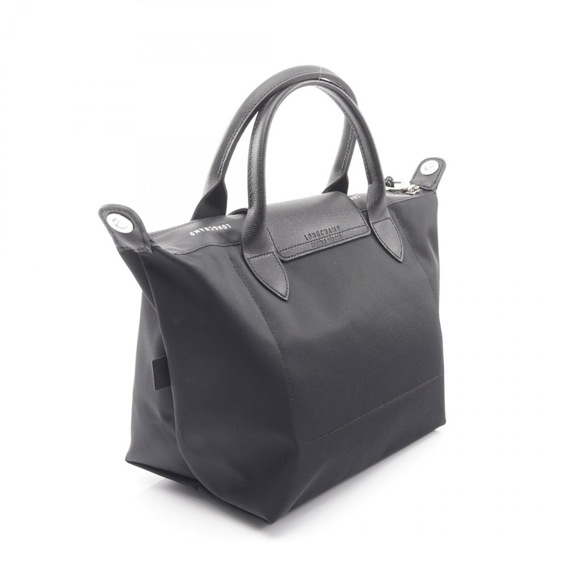 Longchamp Le Pliage Energy S 手提包 L1512HSR001 皮革尼龍帆布 黑色 全新-1