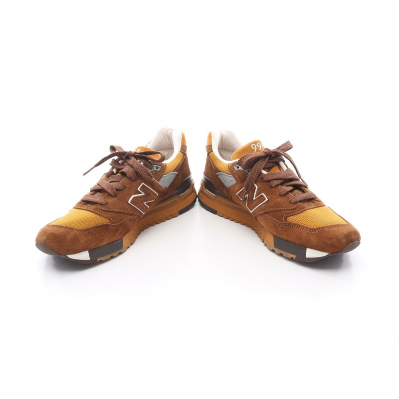 NEW BALANCE X J. Crew DEATH VALLEY 運動鞋 #42 棕色麂皮材質 二手男款-2