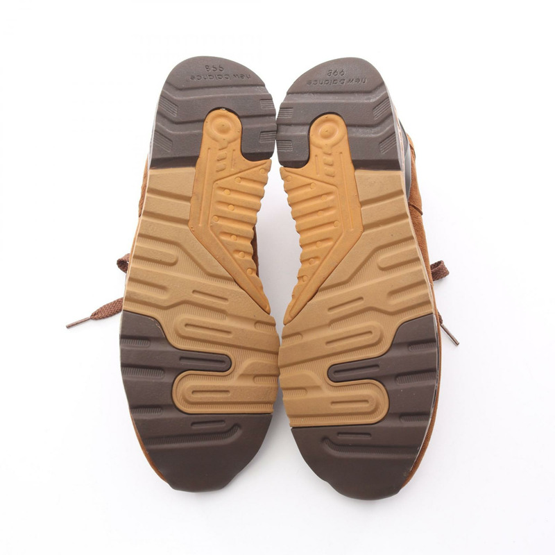 NEW BALANCE X J. Crew DEATH VALLEY 運動鞋 #42 棕色麂皮材質 二手男款-3