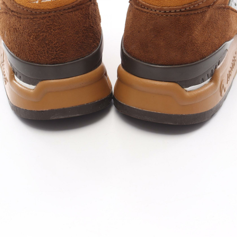 NEW BALANCE X J. Crew DEATH VALLEY 運動鞋 #42 棕色麂皮材質 二手男款-6