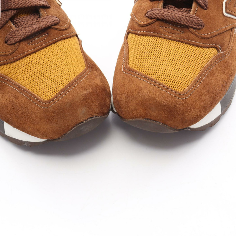 NEW BALANCE X J. Crew DEATH VALLEY 運動鞋 #42 棕色麂皮材質 二手男款-7