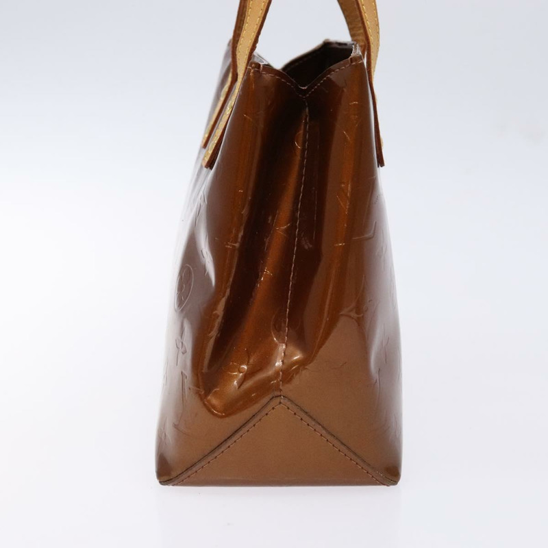 【日本直送】路易威登 Monogram Vernis Reade PM 手提包 青銅色 M91146 LV Auth 141113-3