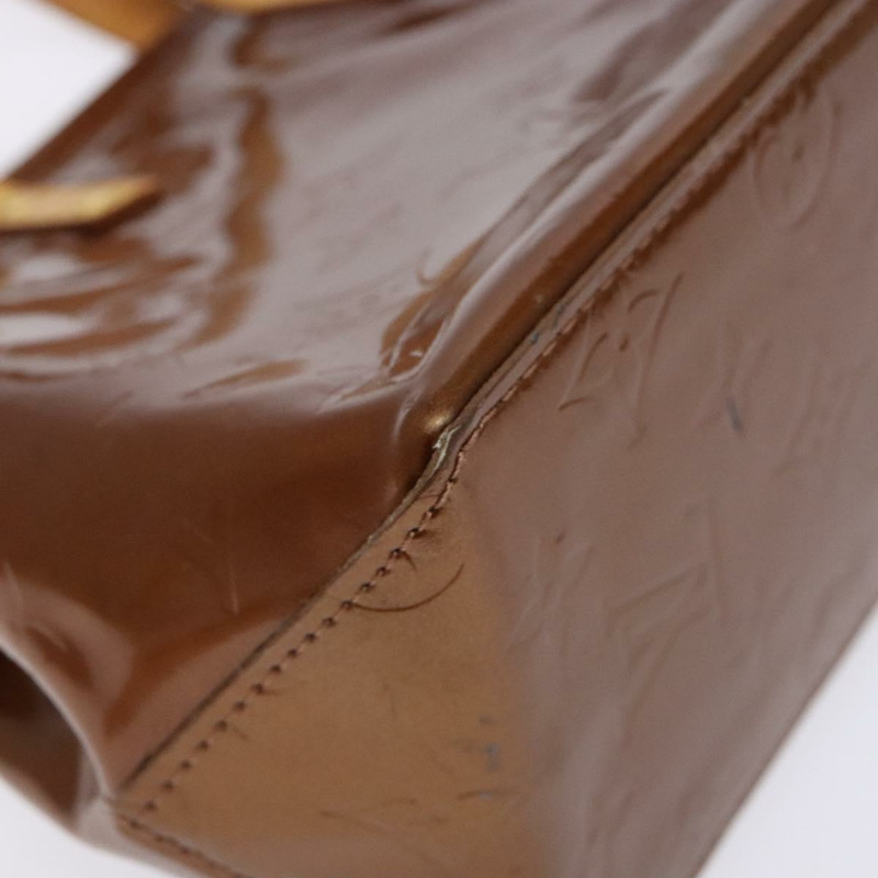 【日本直送】路易威登 Monogram Vernis Reade PM 手提包 青銅色 M91146 LV Auth 141113-13