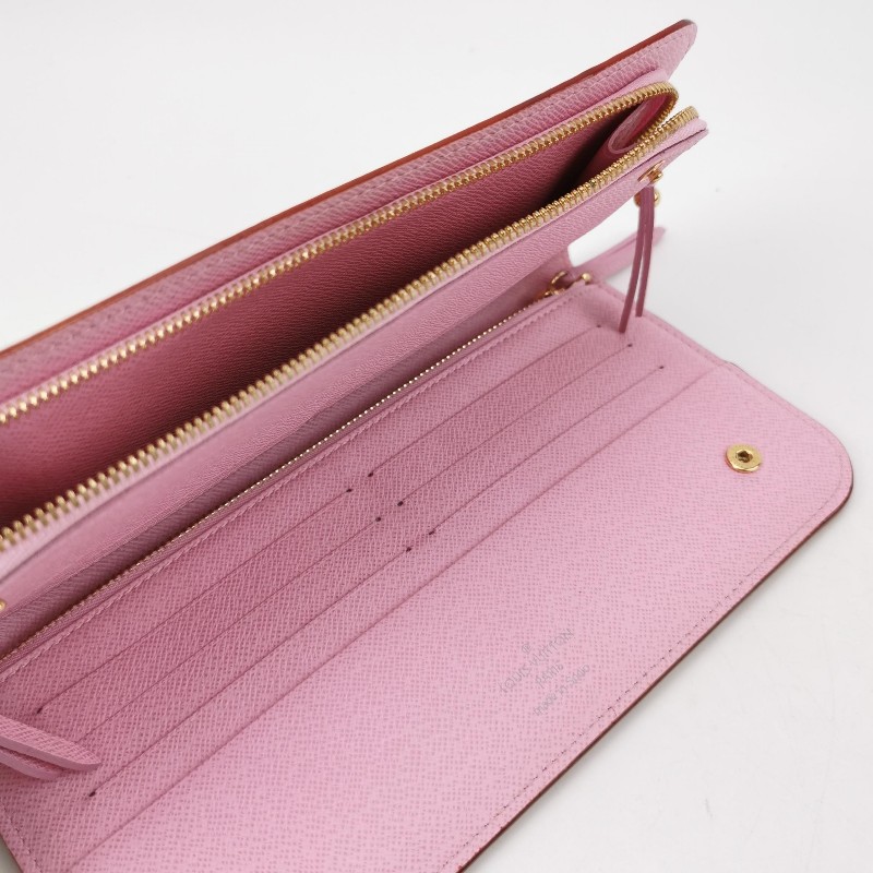 Louis Vuitton (LV) Insolite白三彩拉鍊錢包-5