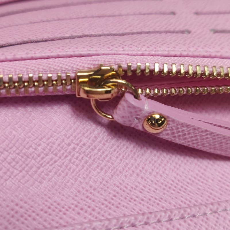 Louis Vuitton (LV) Insolite白三彩拉鍊錢包-8