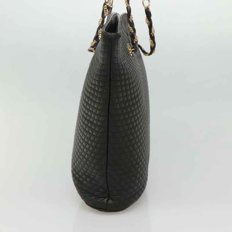 【日本直送】BALLY 鏈條單肩包 皮革 黑色 金色 正品 141067-3