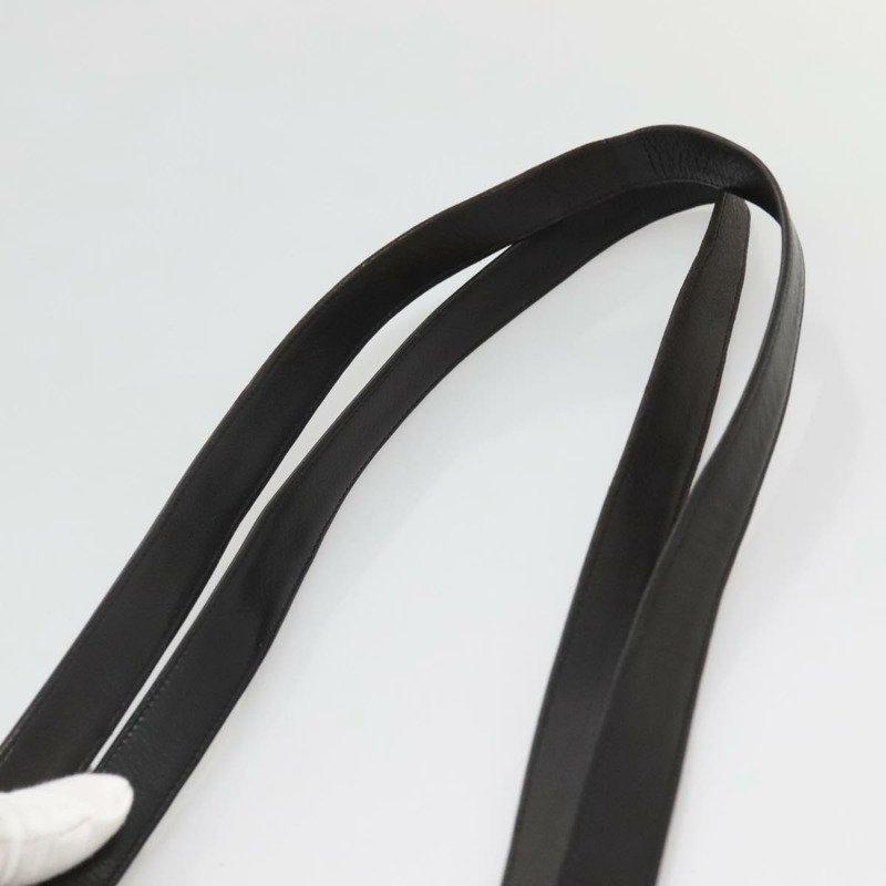 【日本直送】BALLY 鏈條單肩包 皮革 黑色 金色 正品 141067-7