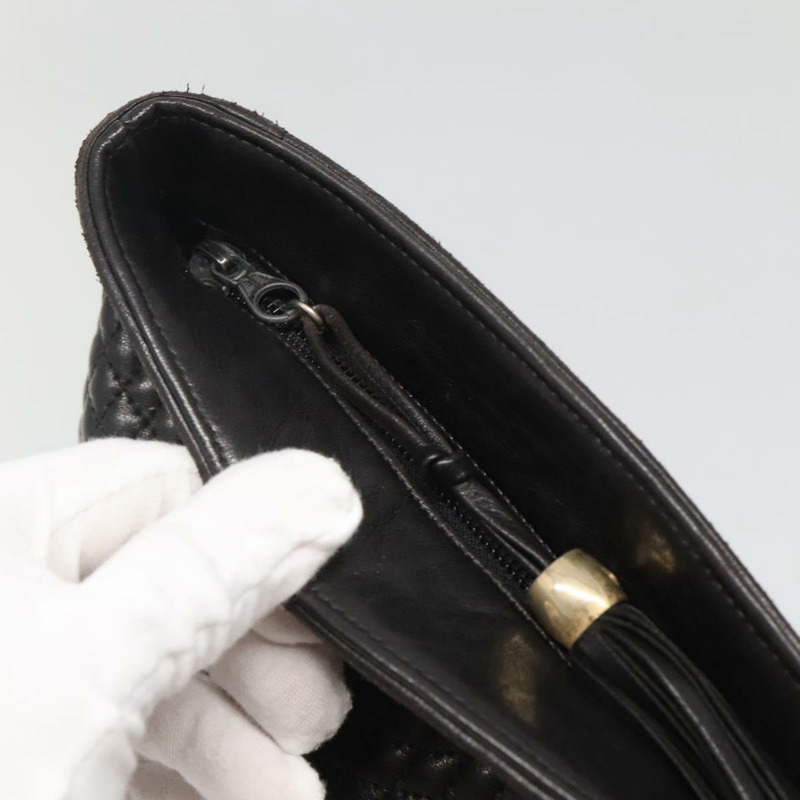 【日本直送】BALLY 鏈條單肩包 皮革 黑色 金色 正品 141067-9