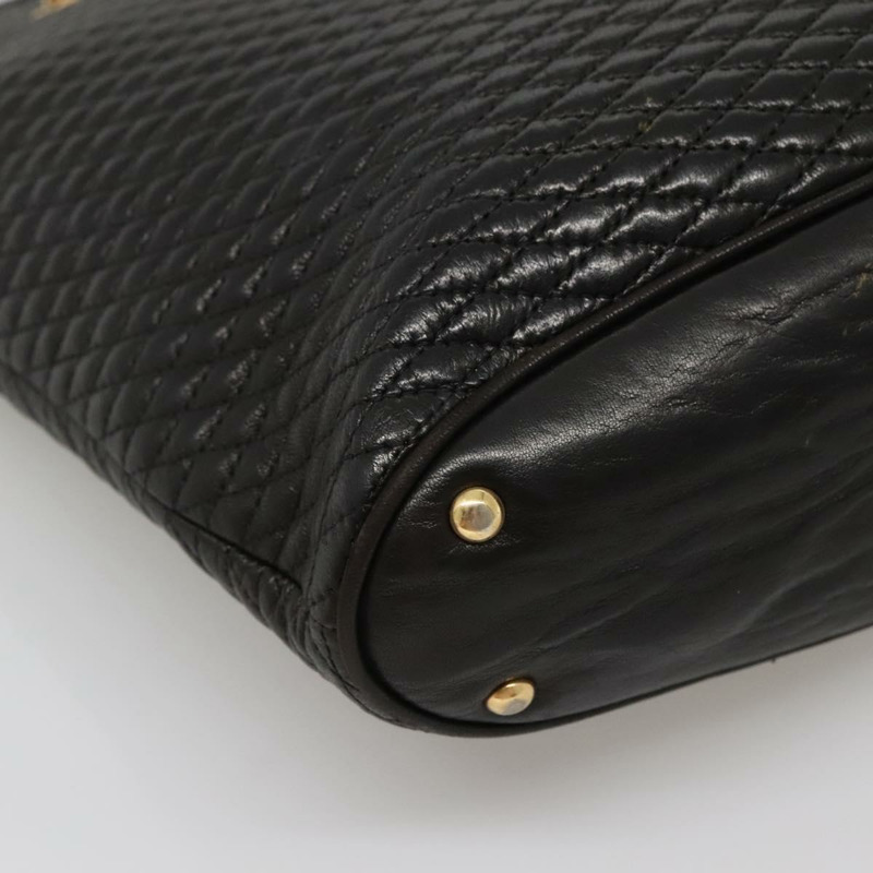 【日本直送】BALLY 鏈條單肩包 皮革 黑色 金色 正品 141067-13