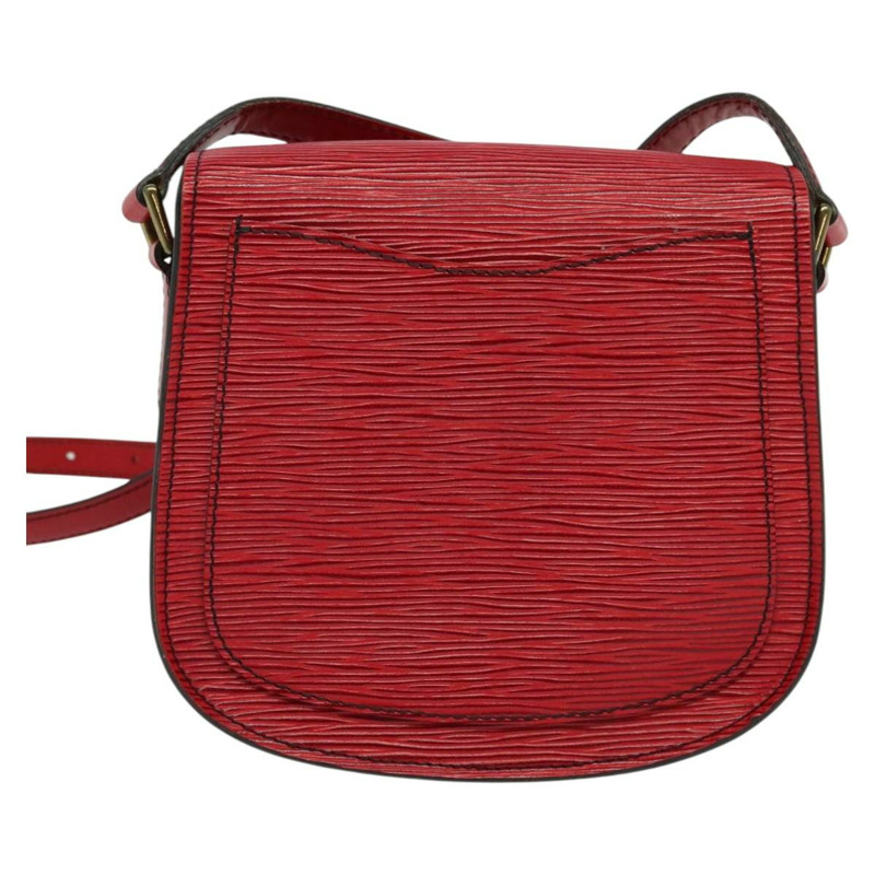 【日本直送】路易威登 Epi Saint Cloud PM 單肩背包 紅色 M52217 LV 正品 140991-1