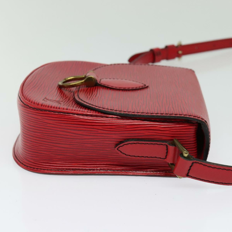 【日本直送】路易威登 Epi Saint Cloud PM 單肩背包 紅色 M52217 LV 正品 140991-3