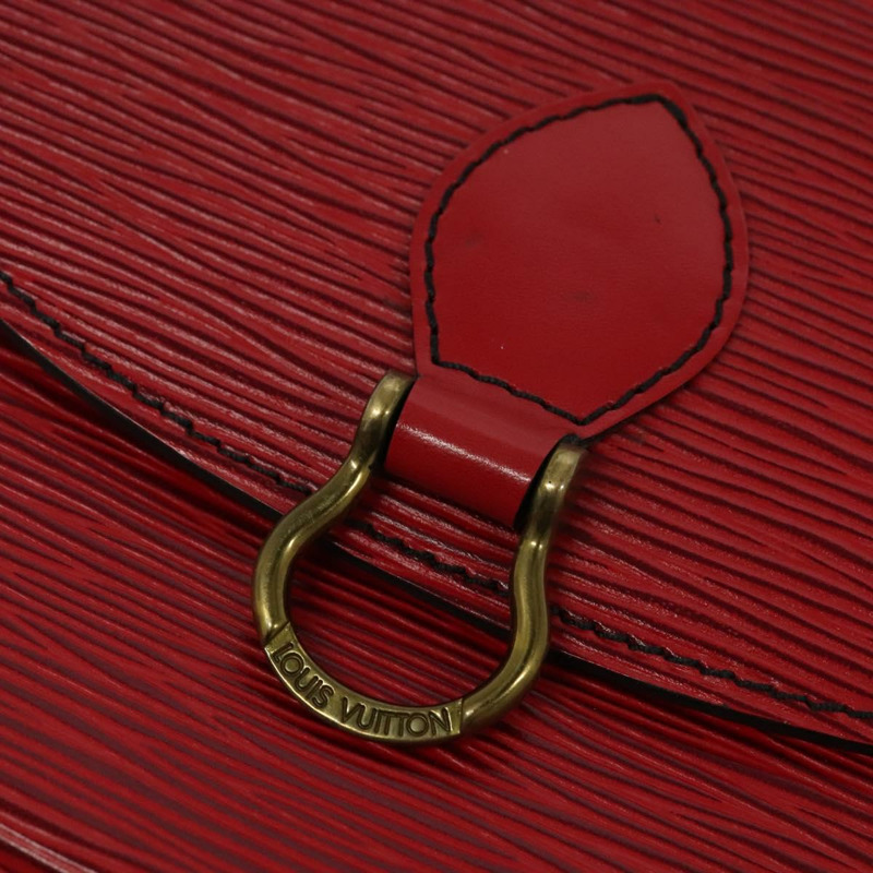 【日本直送】路易威登 Epi Saint Cloud PM 單肩背包 紅色 M52217 LV 正品 140991-16